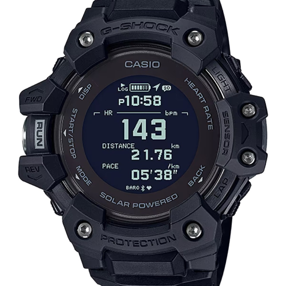 Casio G-Shock G-Squad GBD-H1000-1 Smartwatch - NEW